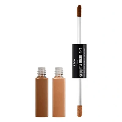 Afbeelding van NYX Sculpt &amp; Highlight Face Duo SHFD05 Chestnut Sand