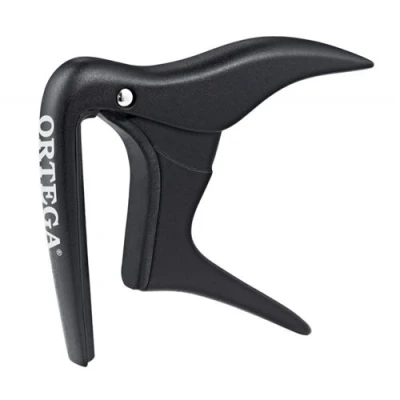 Image de Capodastre Ortega noir OCAPOCV SBK guitare folk