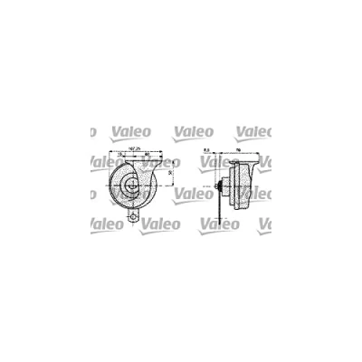 Afbeelding van VALEO 479158 Claxon