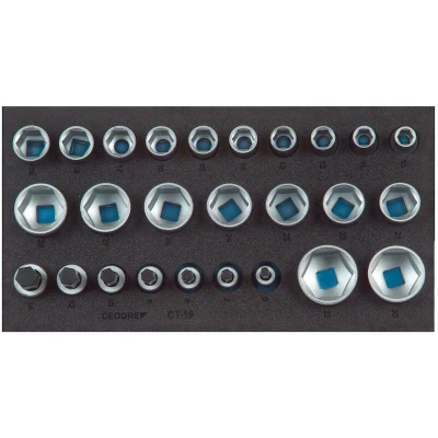 Image de GEDORE 1500 CT1 19 jeu de clés à douille en module ct 2308908