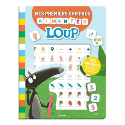 Afbeelding van MES PREMIERS CHIFFRES AIMANTES LOUP