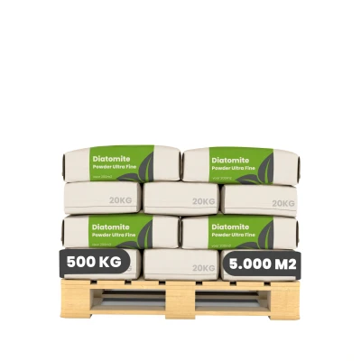 Afbeelding van Organifer Diatomeeënaarde 100% Zuiver Ultra fijn Poeder (50x = 500 kg)