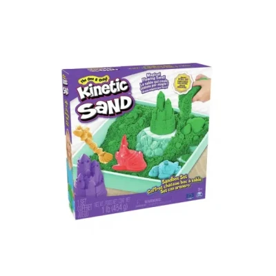 Afbeelding van Kinetic Sand Box Groen 1 stuk
