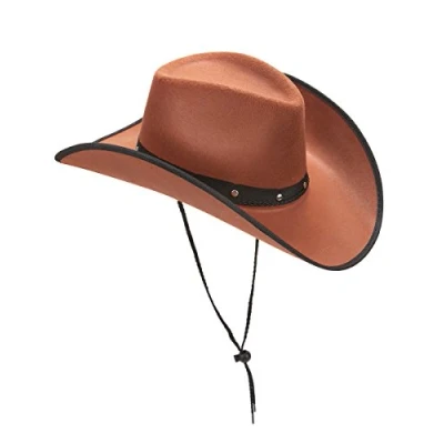 Afbeelding van Boland Hoed Wichita Bruin 59 Volwassenen Unisex Cowboy Indiaan