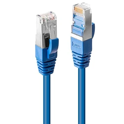 Afbeelding van LINDY 45645 RJ45 Netwerkkabel, patchkabel CAT 6 S/FTP 5.00 m Blauw 1 stuk(s)