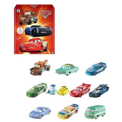 Afbeelding van Disney Pixar Cars Die Cast Mini Racers Voertuigen, Miniatuur Racecar Toys Voor Racing, Klein, Draagbaar, Verzamelbaar Autospeelgoed Gebaseerd op Movies, Kinderen Leeftijd 3 en Up
