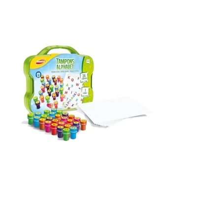 Image de Kit créatif Mallette Tampons alphabet Joustra