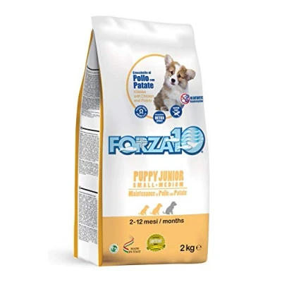Afbeelding van 3x2kg Forza10 Maintenance Mini Puppy kip met aardappelen droog hondenvoer