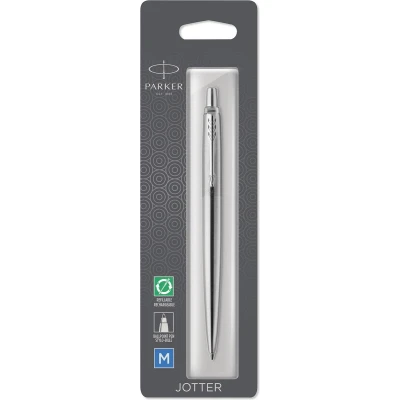 Afbeelding van Parker Jotter Balpen Stainless Steel Ct, Op Blister