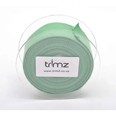 Afbeelding van Trimz Gordelband van katoen, schuim, 5 m x 40 mm