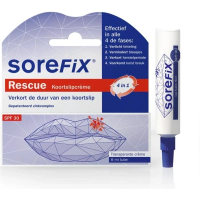 Afbeelding van Sorefix Rescue Koortslipcreme 6 ml