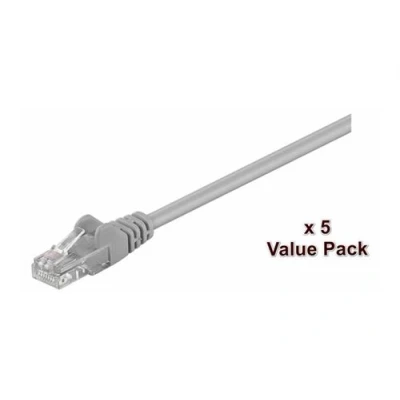 Image de MicroConnect Value Pack câble de réseau 15 m gris