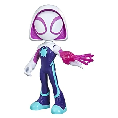 Afbeelding van Marvel Spidey en zijn buitengewone vrienden, groot Ghost Spider figuur, kleutersuperheldenspeelgoed