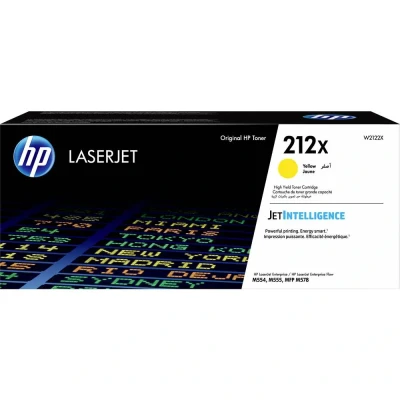Afbeelding van HP Tonercartridge W2122X 212X geel