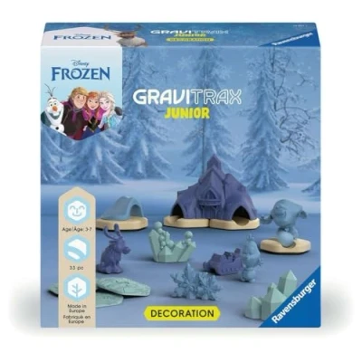 Image de Ravensburger Gravitrax Junior Set D&#039;Extension La Reine Des Neiges 33 Pieces Circuit De Billes A Construire 3 Ans 23861