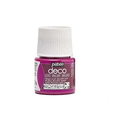 Image de Pébéo Deco Peinture 45 ml Brillant Fuchsia 092127