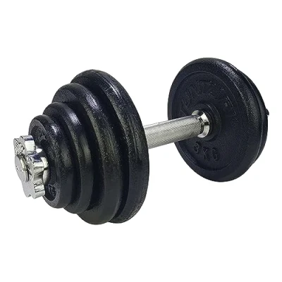 Afbeelding van Tunturi Dumbbell 15kg Met 1 Stang Set