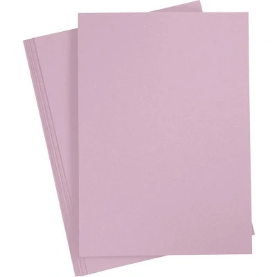 Afbeelding van Karton, A4 210x297 mm, 220 gr, lichtpaars, 10stuks