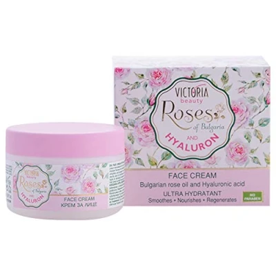 Afbeelding van Victoria Beauty Hyaluron dagcreme 50 ml met rozenolie