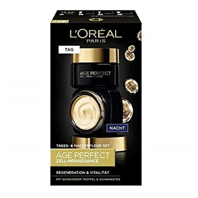 Afbeelding van L&#039;Oréal Paris Skin AGE Perfect Zellrenaissance TAG UND Nacht Gesichtspflegeset Huidverzorgingsset, Dames, Maat: 100 ml,