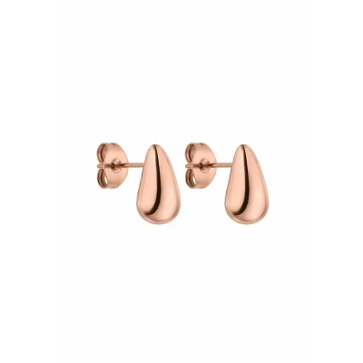Afbeelding van Purelei Droplet Oorbellen, Dames, Maat: One Size, Roségoldfarben