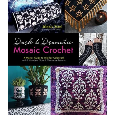 Afbeelding van Dark &amp; Dramatic Mosaic Crochet