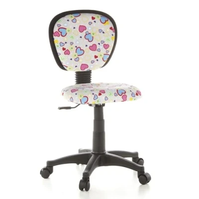 Afbeelding van hjh office Kiddy Top Bureaustoel Kinder Flowers / hearts