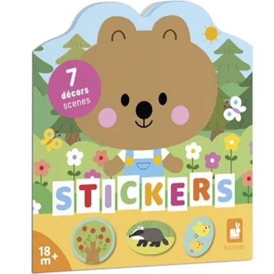 Afbeelding van Janod stickerboek het bos