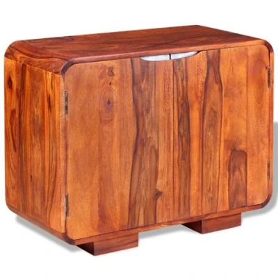 Afbeelding van Dressoir 75x35x60 cm massief sheeshamhout
