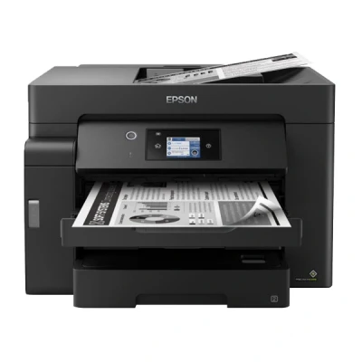 Image de Epson EcoTank et M16600 Imprimante multifonctions Noir blanc jet d&#039;encre A3 plus (329 x 483 mm) (original) (support) jusqu&#039;à 25 ppm (impression) 550 feuilles USB LAN hôte Wi Fi