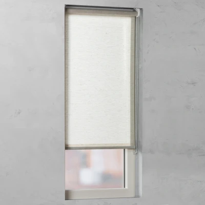 Afbeelding van Rolgordijn Linen Smart Lichtdoorlatend 210x190 (Beige)