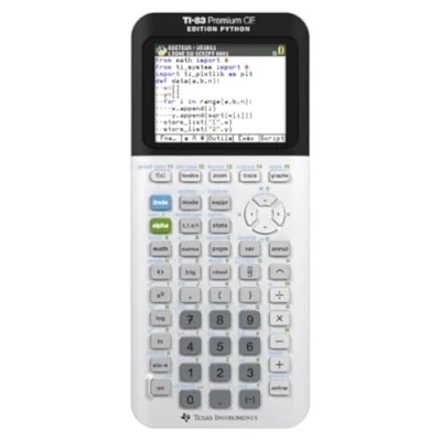 Image de Calculatrice graphique Texas Instruments TI‑83 Premium CE Edition Python