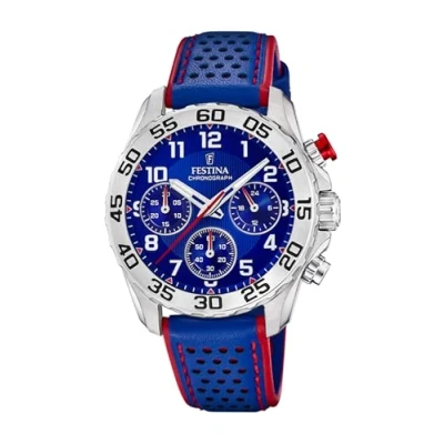 Afbeelding van Festina Mineralglas Chronograaf voor kinderen, Maat: One Size, Silberfarben