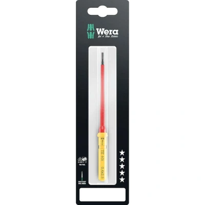 Afbeelding van Wera Kraftform Kompakt VDE 60 i 0,4x2,5x157 mm TIE SB Elektronica Plat Verwisselbare kling 2.5