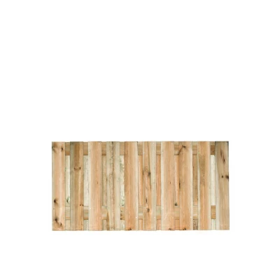 Afbeelding van Tuinscherm Enschede geïmpregneerd 21 planks 90x180cm