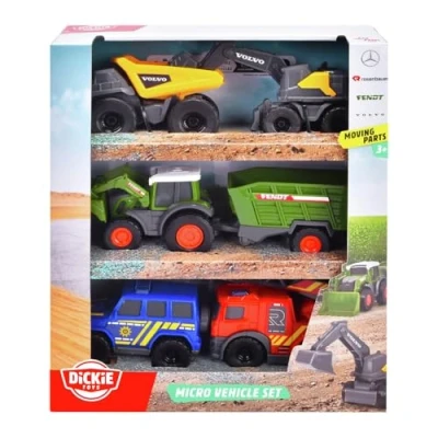 Image de DICKIE Pack Micro Vehicules 8cm