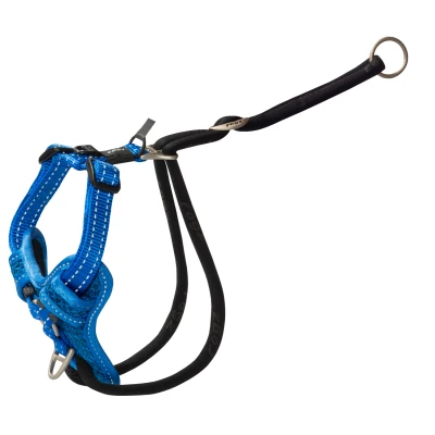 Afbeelding van Rogz Utility Stop Pull Tuig Blauw Hondenharnas 32 52x1.6 cm