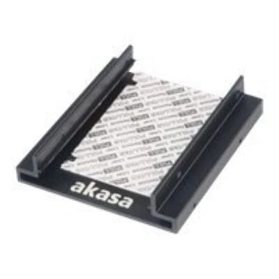 Afbeelding van Akasa Dual 2.5 SDD/HDD mounting module for 3.5 bay, black Ali material passive cooling