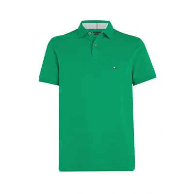 Afbeelding van Tommy Hilfiger Regular Poloshirt, Heren, Maat: Small, Olympic green