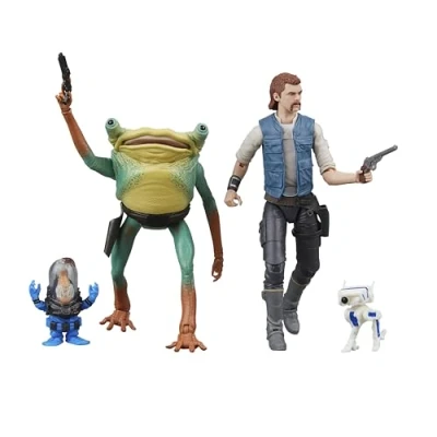Afbeelding van Star Wars Hasbro The Black Series, Cal Kestis, Turgle en Skoova Stev, verzamelfiguren geïnspireerd op het Jedi Survivor videospel, 15 cm