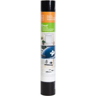 Afbeelding van Cricut Raamfolie 30,5x122cm Zwart