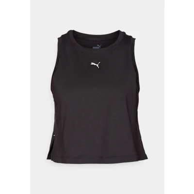 Afbeelding van Puma Cloudspun Sleeveless TANK Short Top, Dames, Maat: XL, Black