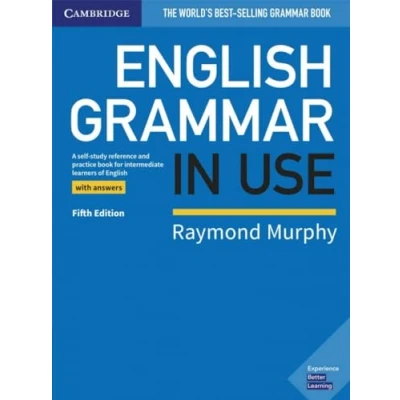 Afbeelding van English Grammar in Use Fifth edition book with answers