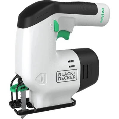 Afbeelding van BLACK+DECKER REVJ12C QW Reviva decoupeerzaag 12V LED continuschakelaar