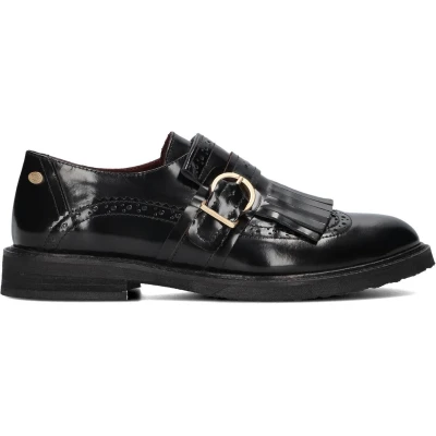 Afbeelding van Fred de la Bretoniere Instappers, Dames, Maat: 37, Black Schoenen