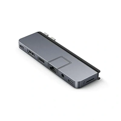 Afbeelding van Hyper HD 7 in 2 USB C MacBook Pro 2021 Hub grey HD575 GRY GL