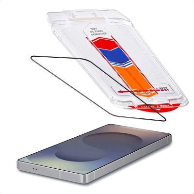 Afbeelding van Accezz Gehard Glas Screenprotector + Applicator voor de Samsung Galaxy S25 Ultra