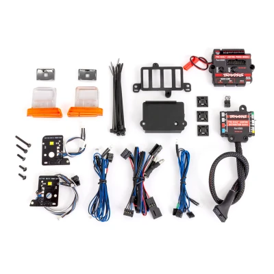 Afbeelding van Pro Scale LED light set, TRX 4 Chevrolet Blazer or K10 Truck (1979), complete with power module (contains headlights, tail lights, side marker
