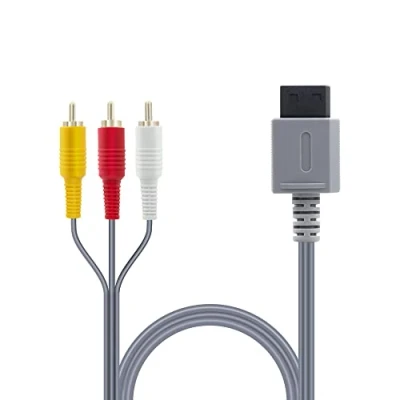 Afbeelding van Mcbazel Samengestelde AV videoaudiokabel voor Wii en U console