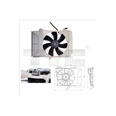 Afbeelding van TYC Ventilatorwiel motorkoeling 836 0011